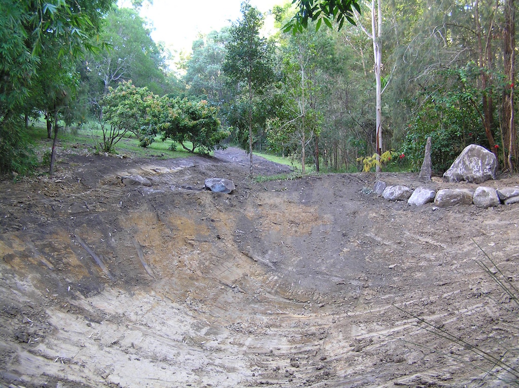 Dam Newly constructed